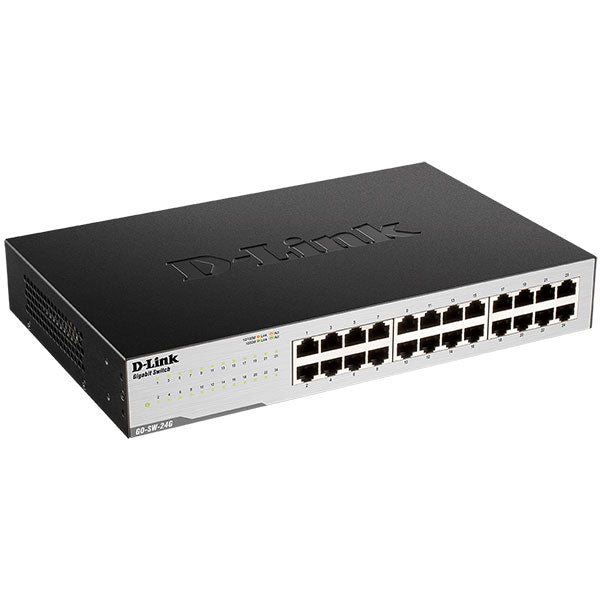 24-PORT 101001000MBPS GIGABIT ETHERNET EASY DESKTOP SWITCH