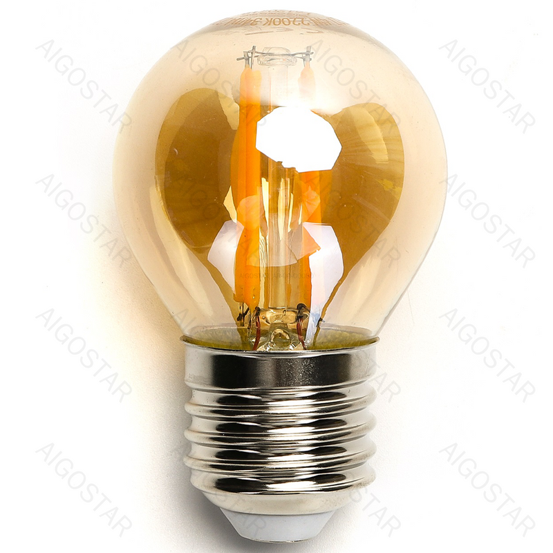 LED E27 G45 4W. LUZ QUENTE