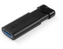 PEN VERBATIM 32GB PINSTRIPE USB 3.2 BLACK