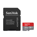 TARJETA DE MEMORIA SANDISK ULTRA 64GB MICROSD XC CON ADAPTADOR CL