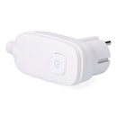 PLUGUE COM T/T (SCHUKO) + INTERRUPTOR DE LUZ 16 A 250 V, BRANCO,