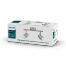 CANDEEIRO DE TETO 2 FOCOS GU10 MOD. MERANTI PHILIPS