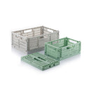 KIT DE 3 CAIXA ORGANIZAÇÃO DOBRÁVEIS E APILHÁVEIS BOXTOR V0103244