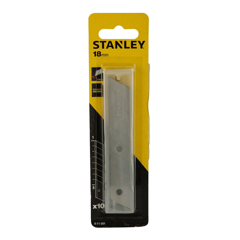 LÂMINAS PARA X-ATO 18MM. 10 FOLHAS 0-11-301 STANLEY