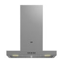 Beko BHCB61622BXH exaustor para cozinha Montado na parede Aço ino