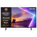PHILIPS QLED TV 75" UHD 4K SMART TV AMBILIGHT 75PUS851012