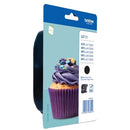 Brother LC123BKBP tinteiro 1 unidade(s) Original Preto