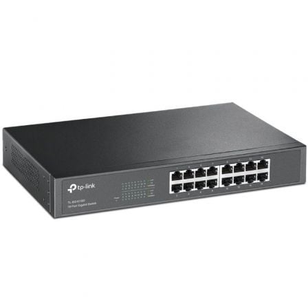 TP-Link TL-SG1016D Não-gerido Gigabit Ethernet (10/100/1000) Pret