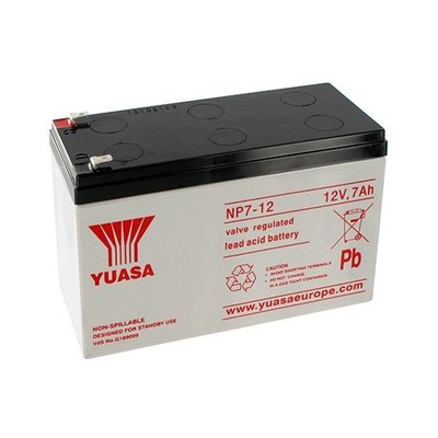 BATERÍA YUASA NP7-12L 12V7AH