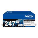 Brother TN-247BKTWIN toner 2 unidade(s) Original Preto