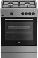 FOGÃO GAS BEKO FBG62000L 4F INOX BUT