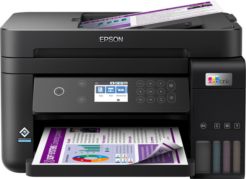 Epson EcoTank ET-3850 Jato de tinta A4 4800 x 1200 DPI 33 ppm Wi-