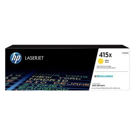 HP Toner LaserJet Original 415X Amarelo de elevado rendimento