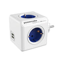POWERCUBE ORIGINAL + USB 4 TOMADAS + 2 USB 1202 POWERCUBE