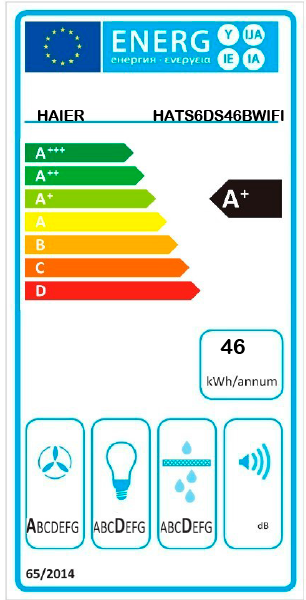 CHAMINÉ HAIER - HATS6DS46BWIFI