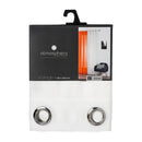 CORTINA TRANSLUCIDA COR BRANCO 140X240CM