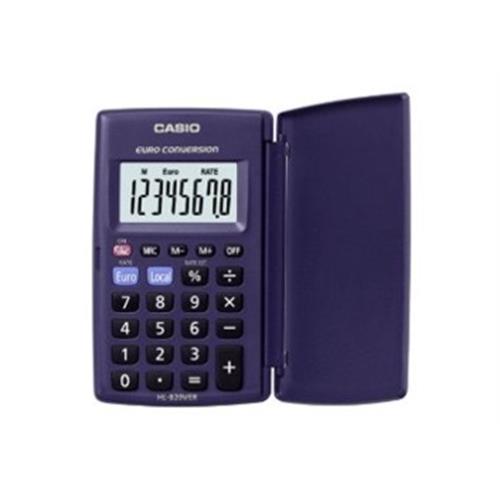 CALCULADORA DE BOLSILLO CASIO HL-820VER AZUL