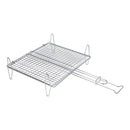 GRELHADOR DUPLO PARA PEIXE 30X35CM SAUVIC