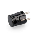 FICHA TIPO F T/TL 16A SAÍDA LATERAL 4,8MM PRETA (EMBALADA) (60220