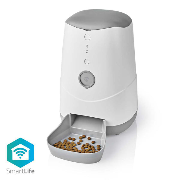 NEDIS WIFI SMART DISPENSADOR COMIDA INTELIGENTE PARA ANIMAIS DE E