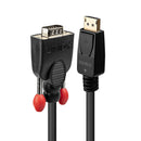 Lindy 41942 adaptador de cabo de vídeo 2 m VGA (D-Sub) DisplayPor