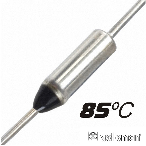 FUSÍVEL TÉRMICO 85ºC 250V VELLEMAN