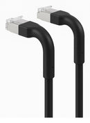 SLIM PATCH CABLE CAT.6A UFTP FLEXIBLE PLUG RJ45 AWG327, CU, 0,2M