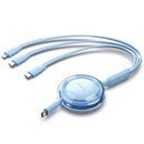 CABLE USB TIPO-C 2.0 5A VENTION TRJSBE USB TIPO-C MACHO - 3X USB