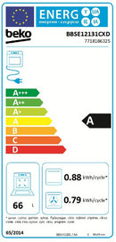 Beko BBSE12131CXD conjunto de eletrodomésticos de cozinha Gás For