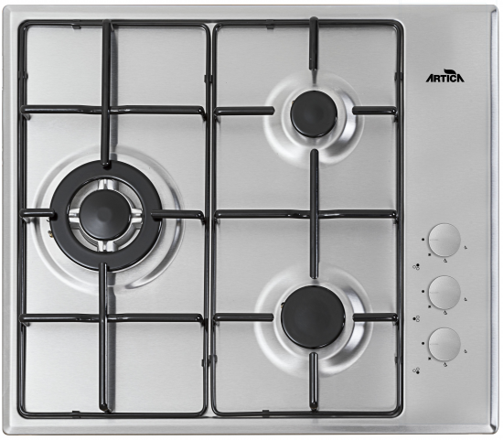 ENCIM. ARTICA AXG6030 3F 60CM GAS INOX