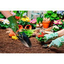 LUVAS DE JARDINAGEM INFANTIS NYLON/LATEX RUGOSO VERDE TAMANHO 4 A