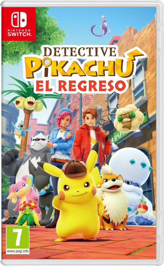 JOGO PARA CONSOLA NINTENDO SWITCH DETECTIVE PIKACHU RETURNS