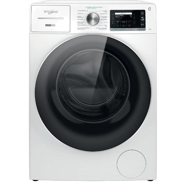 MÁQUINA DE LAVAR ROUPA WHIRLPOOL W889ADSILENCESPT( 1400 RPM - 8 K