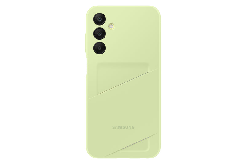 CAPA SAMSUNG A25 5G COM PORTA CARTÕES VERDE LIMA