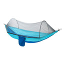 CAMA DE REDE DE VIAGEM AO AR LIVRE COM REDE MOSQUITEIRA 140X260CM