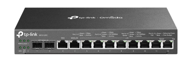 TP-Link ER7212PC router com fio Gigabit Ethernet Preto