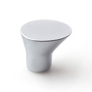 PÓMULO PARA MÓVEL, MODELO 762, DE ZAMAK COM ACABAMENTO CROMO MATE
