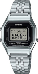 RELOJ DIGITAL CASIO VINTAGE ICONIC LA680WEA-1EF 33MM PLATA