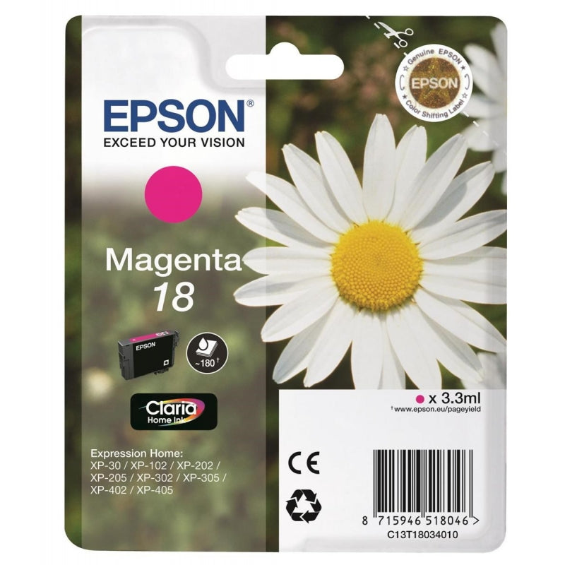 Epson Daisy C13T18034012 tinteiro 1 unidade(s) Original Rendiment