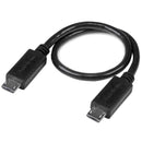 StarTech.com Cabo OTG USB - Micro USB para Micro USB - M/M - 20 c