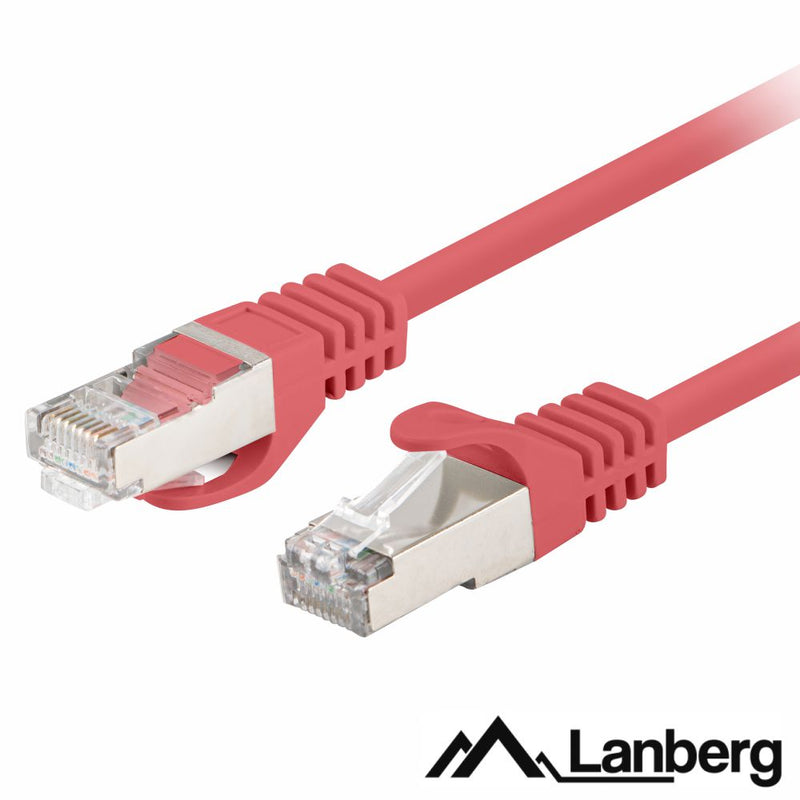 CABO FTP LSZH CAT6 5M VERMELHO LANBERG