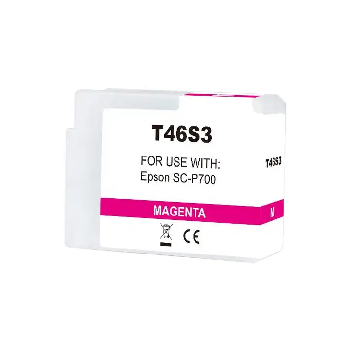 EPSON T46S3 MAGENTA VIVIDO CARTUCHO DE TINTA PIGMENTADA GENERICO