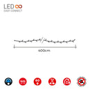 GRINALDA EASY-CONNECT AZUL 4M 60 LEDS (IP44 INTERIOR-EXTERIOR) 30