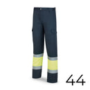 CALÇAS POLIÉSTER/ALGODAO BICOLOR ALTA VISIBILIDADE AZUL/AMARELO T