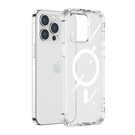 CAPA MAGNÉTICA TRANSPARENTE JOYROOM JR-14H6 PARA IPHONE 14 PRO