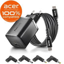 CARGADOR GAN DE PORTÁTIL NGS BUD65W-AC PARA ACER 1XUSB TIPO-C 65W