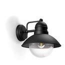 CANDEEIRO DE PAREDE E27 PRETO MOD. HOVERFLY PHILIPS