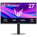 LG MONITOR ULTRAGEAR IPS 27" 16:9 FHD 1MS 240HZ HDMI DP HAS PIVOT