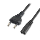 AISENS A132-0173 cabo de energia Preto 1,5 m CEE7/7 Acoplador C7