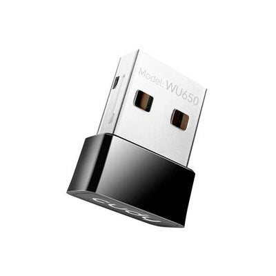 CUDY WU650 MINI ADAPTADOR WI-FI USB 2.0 AC650 DOBLE BANDA - HASTA